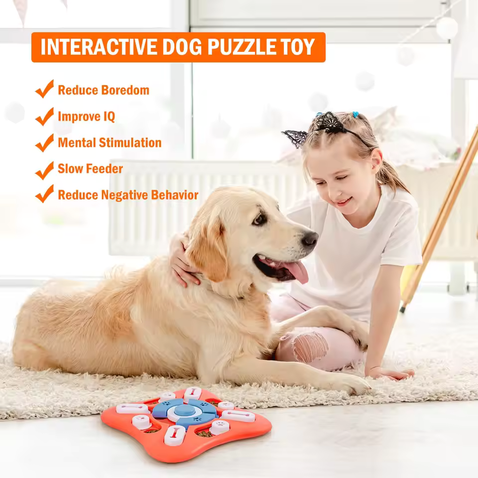 Puzzle Dog Toy Slow Feeder