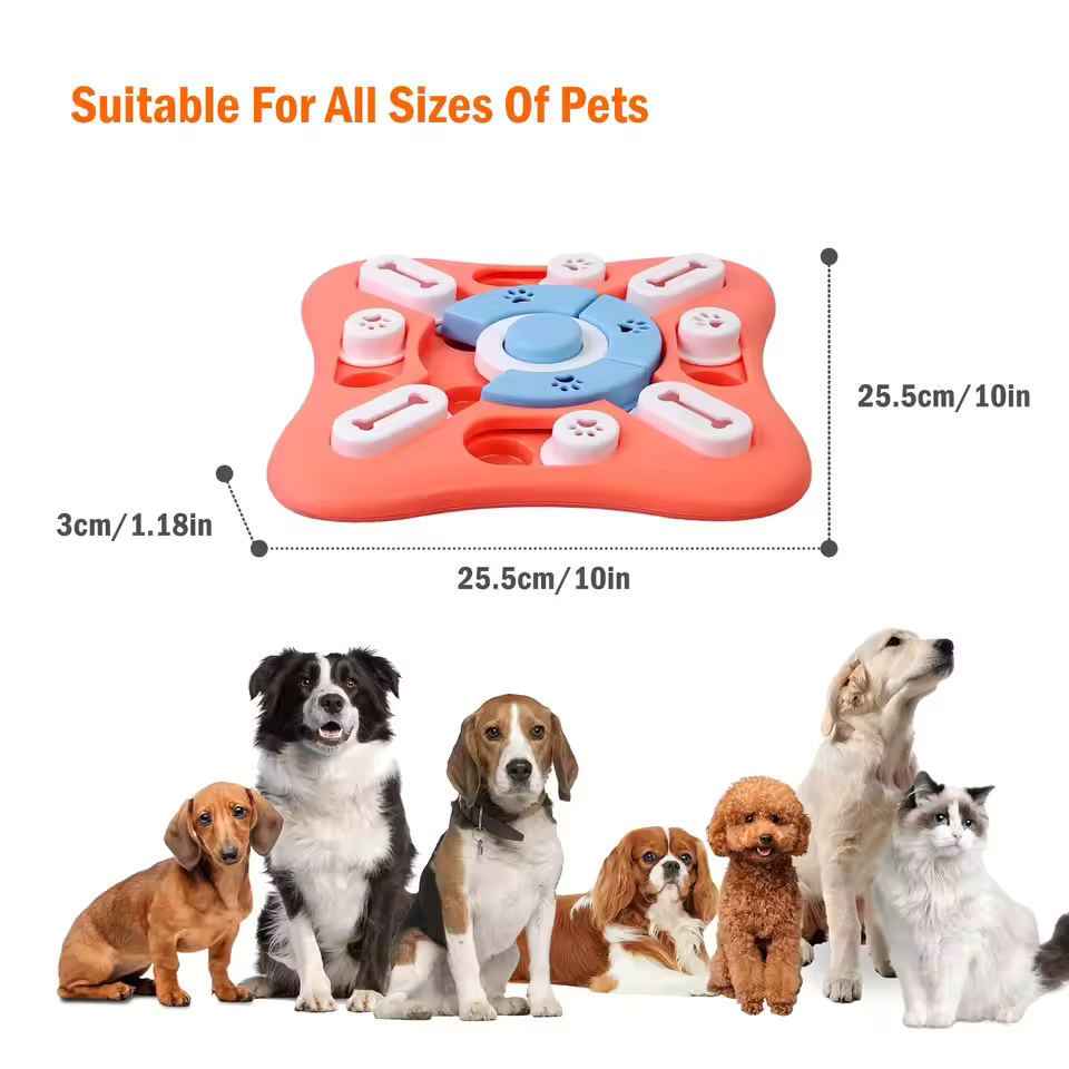 Puzzle Dog Toy Slow Feeder