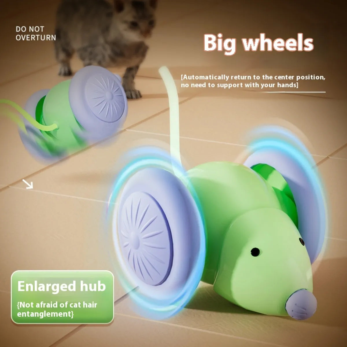 Interactive Electric Mouse Cat Toy